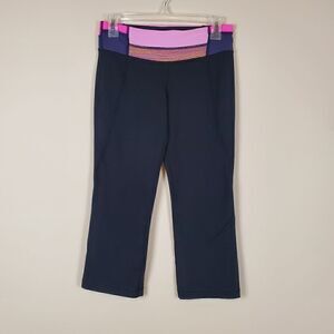 Lululemon Gather & Crow Croppes Yoga Pants Size 4